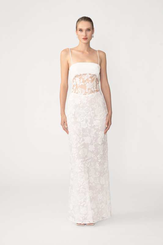 Fiona Embroidered Gown